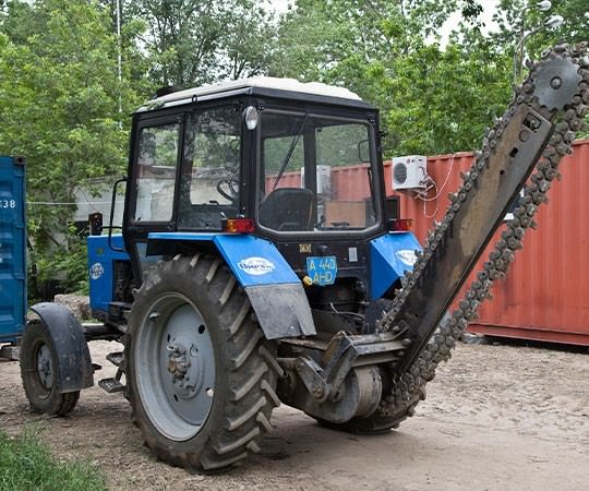 Траншеекопатель в аренду в Чите и  Забайкальском крае